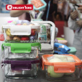 Borosilicate Glass Food Containers With Silicone Lid